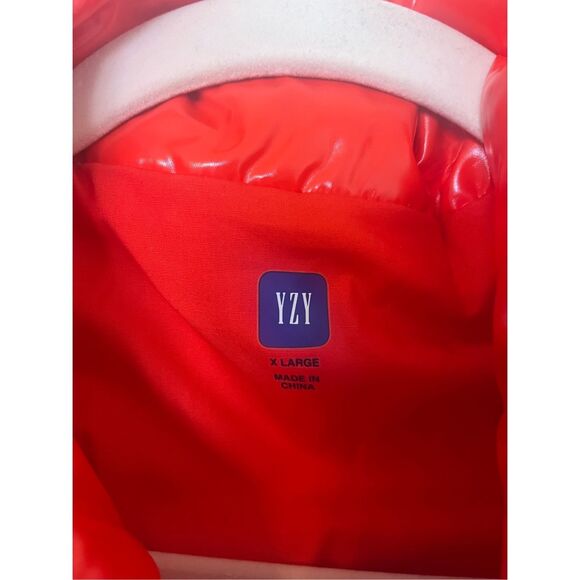 YEEZY X GAP YZY Round Jacket Red Puffer New [Yeezy x Gap collab] Size: X Large - Picture 6 of 11